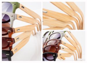 Bambuko saulės akiniai