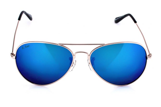 mėlyni aviator