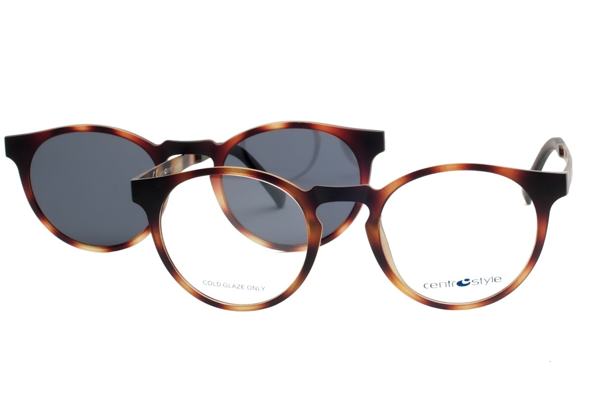 Regėjimo akiniai + klipsai nuo saulės